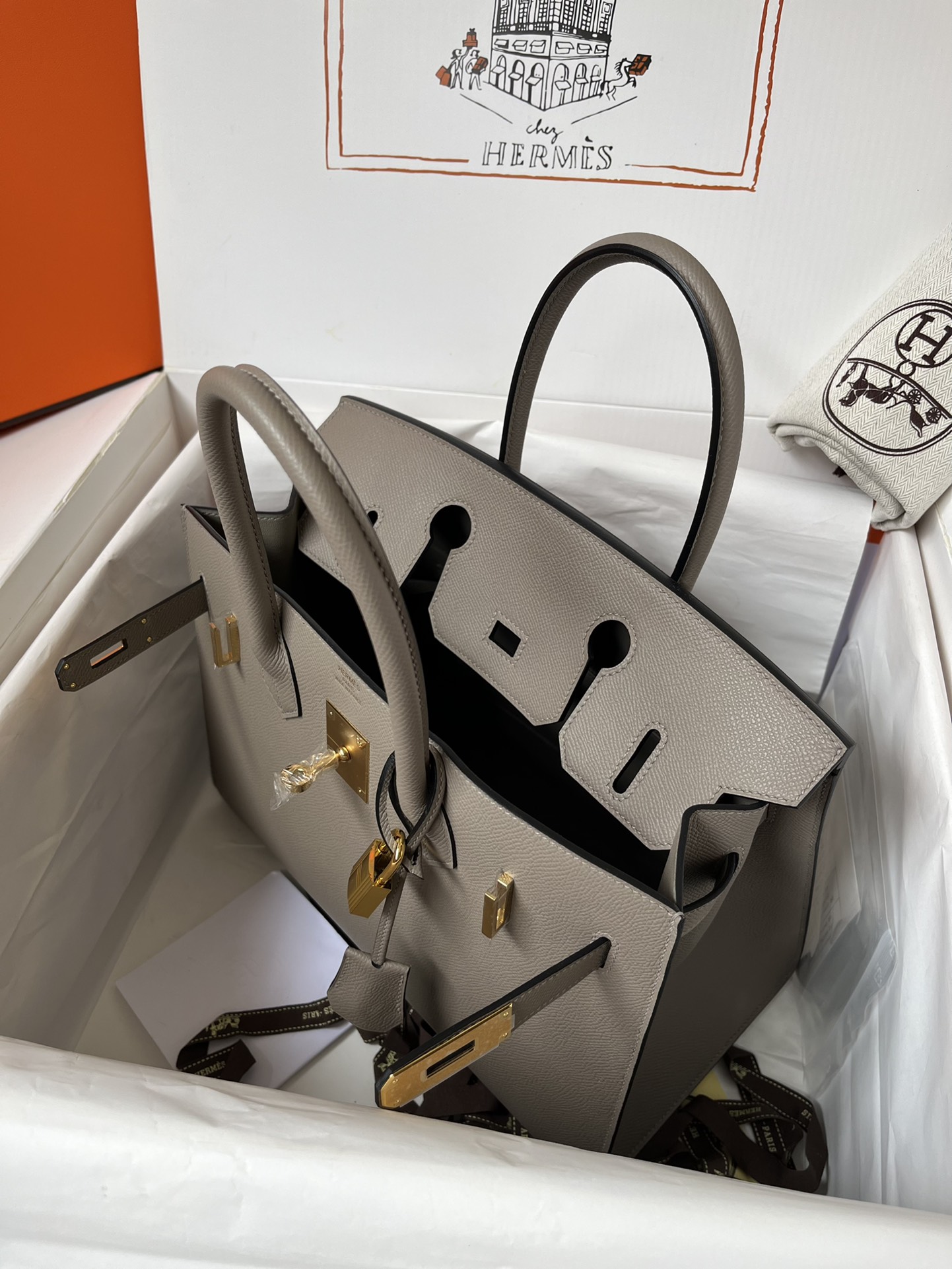 에르메스 버킨백30 에토프 금장 앱송